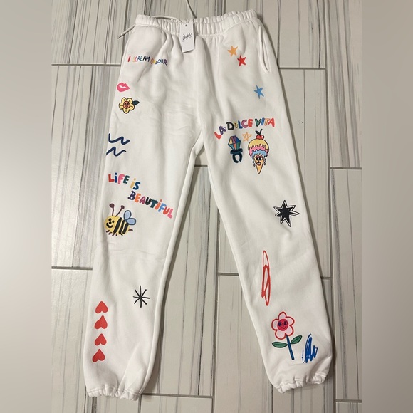 The Mayfair Group x @iscreamcolour Somebody Loves You Sweatpants - S/M - Picture 2 of 7